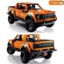 רכב פורד F-150 Raptor להרכבה מאבני משחק, דגם דומה ללגו